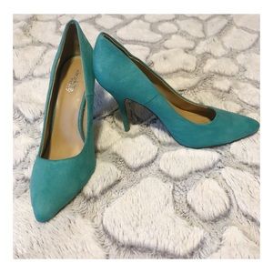 Teal Blue Pumps